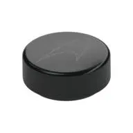 Tile Round 1 x 1 with Silver McLaren Logo Print