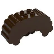 Duplo Brick, Hair, 2 x 2 Top Studs, Rounded
