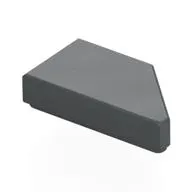 Tile 1 x 2 with Stud Notch Left