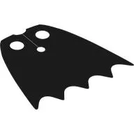 Neckwear Cape, Scalloped 5 Points, Dark Blue Back