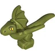 Creature, Dragon, Baby with Yellow Eyes print (Norbert)