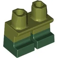 Leg Short with Dark Green Feet Pattern