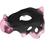 Minifig Neckwear Armour, Crystalized with Trans-Dark Pink pattern
