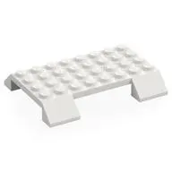 Brick Sloped 45° 6 x 8 Double with 4 x 8 Bottom Cutout, 1 x 4 Side Cutout