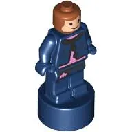 Minifig Trophy Statuette, Ginny Weasley, Dark Blue Outfit