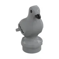 Animal, Bird, Pigeon with Black Eyes, Beak, Feathers pattern