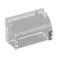 Brick Curved 1 x 2 x 1 No Studs, No Bottom Stud Holder