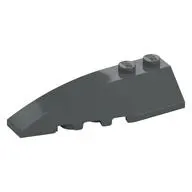 Brick Wedged, Curved 6 x 2 Left, Smooth Inner Walls