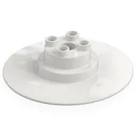 Duplo Brick Round 2 x 2 Studs, Thin Disc