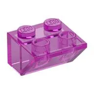 Brick Sloped Inverted 45° 2 x 2 [No Bottom Pin, Bar-sized Stud Holes]
