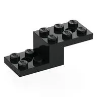 Bracket 5 x 2 x 1 1/3 with Bottom Stud Holder