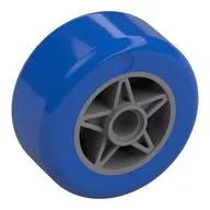Wheel 30 x 20 with Blue Tire Pattern