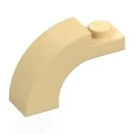 Brick Arch 1 x 3 x 1 2/3 Curved Top
