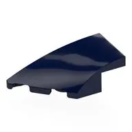 Brick Wedged, Curved 4 x 2 with Stud Notch Left