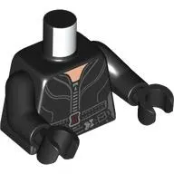 Torso, Jacket, Belt, Strap, Zipper, Light Nougat Chest print, Black Arms and Hands
