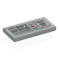 Tile 2 x 4 with Control Panel print