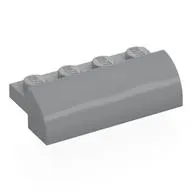 Brick Curved 2 x 4 x 1