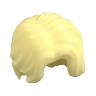 Hair Mid-Length, Wavy, Parted