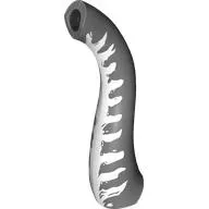 Animal Body Part, Dinosaur, Neck with White Markings print