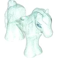 Animal, Horse / Foal, 1 x 1 Cutout with Black Eyes print
