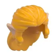 Hair Long Broad with Light Nougat Ears Pattern