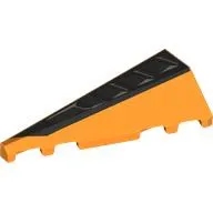 Brick Wedged, Sloped 2 x 5 Left with Black Air Vent print