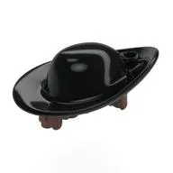 Hair and Hat, Black Musketeer Pattern