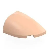 Brick Round, Curved Double 3 x 2 Beveled with Stud Notch Right