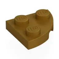 Plate Round Corner 2 x 2
