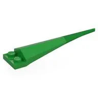 Plate Special 1 x 2 with Angular Extension and Flexible Bright Green Tip