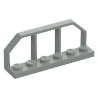 Plate Special 1 x 6 with Train Wagon End Fence