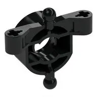 Technic Steering Wheel Hub Holder with 2 Ball Joints and 2 Axle Holes