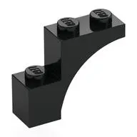 Brick Arch 1 x 3 x 2, Straight End