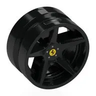 Wheel, Sport 21 x 11 with Ferrari Logo print