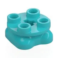 Feet, 2 x 2 x 2/3 with 2 Feet, 4 Studs on Top