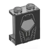 Panel 1 x 2 x 2 with Silver Engine Cover print