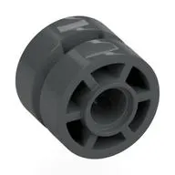 Wheel 14mm D. x 9.9mm with Centre Groove, Fake Bolts Large and 6 Spokes