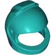 Helmet Space, Dark Blue Neck Pattern