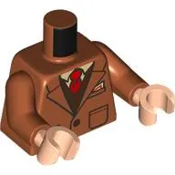 Torso, Coat, Dark Brown Vest, Tan Shirt, Red Tie print, Dark Orange Arms, Light Nougat Hands