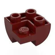 Brick Curved Inverted 2 x 2 x 1, Corner