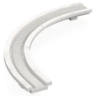 Gear Track Curve 90° 17 1/2 x 17 1/2