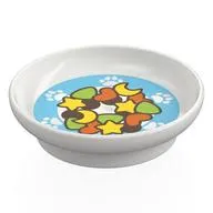 Duplo Dish with Hearts, Stars, Moons, and Triangles Print