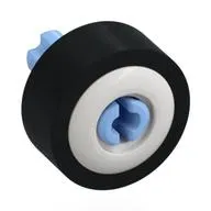 Wheel 11 x 8 with Center Groove, One Smooth Side with Tyre, Axle Pin Assembly
