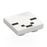 Tile Special 2 x 2 Inverted with Pixelated Ghast print