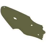 Large Figure Cape / Pauldron, Tattered, 1 Hole