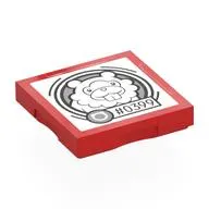 Tile Special 2 x 2 with SMART Tag with '#0399' Bidoof Print