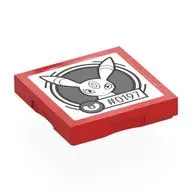 Tile Special 2 x 2 with SMART Tag with '#0197' Umbreon Print