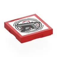 Tile Special 2 x 2 with SMART Tag with Temple with Columns Print