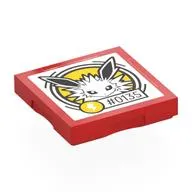 Tile Special 2 x 2 with SMART Tag with '#0135' Jolteon Print