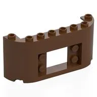 Panel 2 x 8 x 3 with Curved Sides